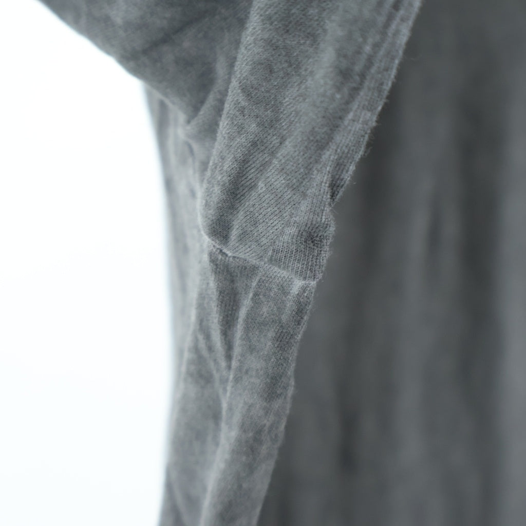 DAMIR DOMA(ダミールドマ) ヴィンテージ加工 長袖Tシャツ カットソー グレー レディース