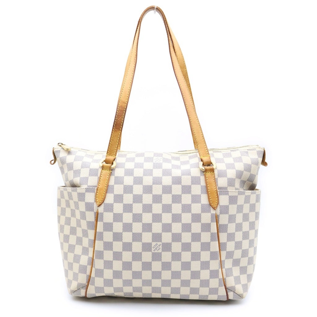 LOUIS VUITTON(ルイヴィトン) ダミエアズール トータリーMM ハンドバッグ ベージュ PVCレザー N51262 レディース