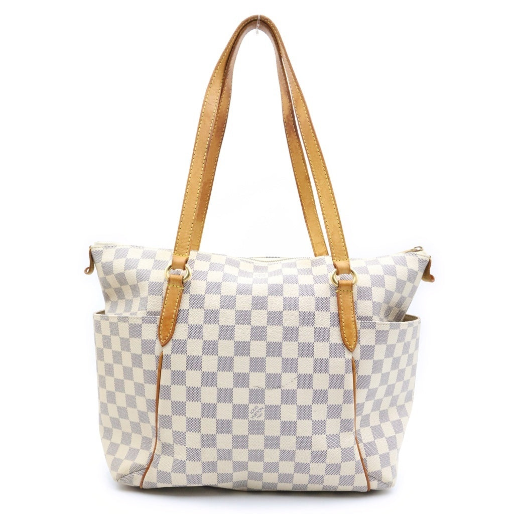 LOUIS VUITTON(ルイヴィトン) ダミエアズール トータリーMM ハンドバッグ ベージュ PVCレザー N51262 レディース