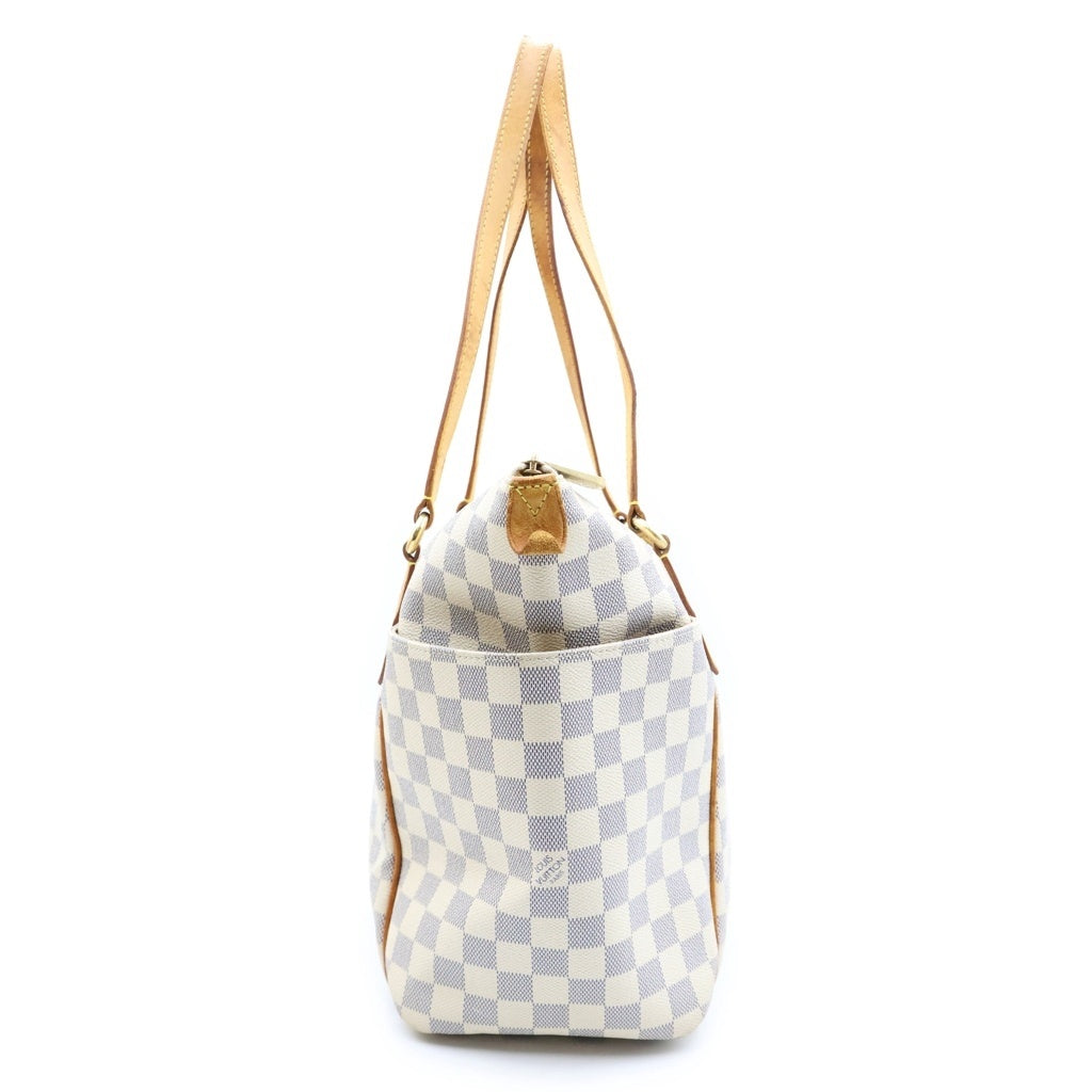 LOUIS VUITTON(ルイヴィトン) ダミエアズール トータリーMM ハンドバッグ ベージュ PVCレザー N51262 レディース