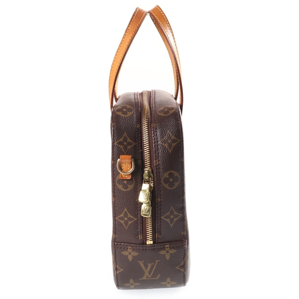LOUIS VUITTON(ルイヴィトン) モノグラム スポンティーニ 2WAYハンドバッグ ショルダーバッグ ブラウン PVCレザー M47500 ゴールド金具 レディース