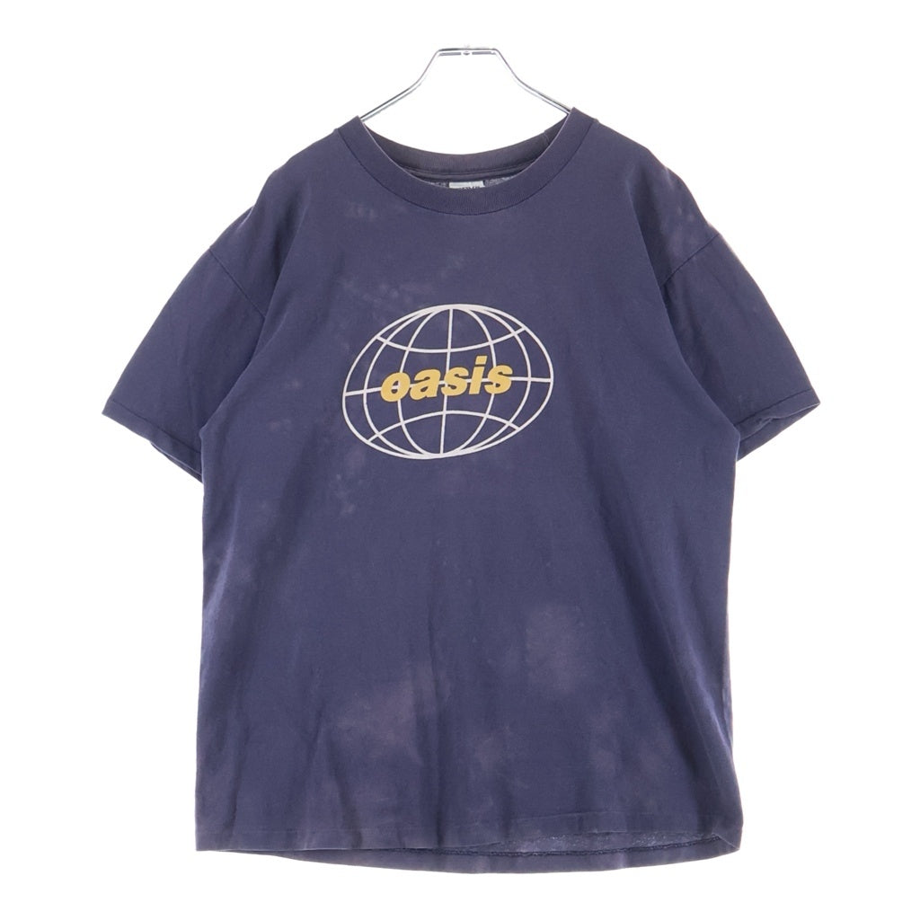 VINTAGE(ヴィンテージ) anvil ロゴプリントTシャツ ネイビー oasis
