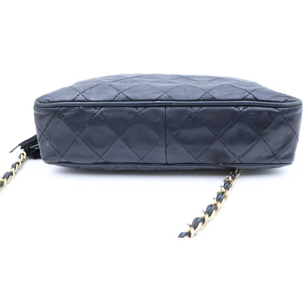 CHANEL(シャネル) マトラッセ フリンジ チェーン ショルダーバック