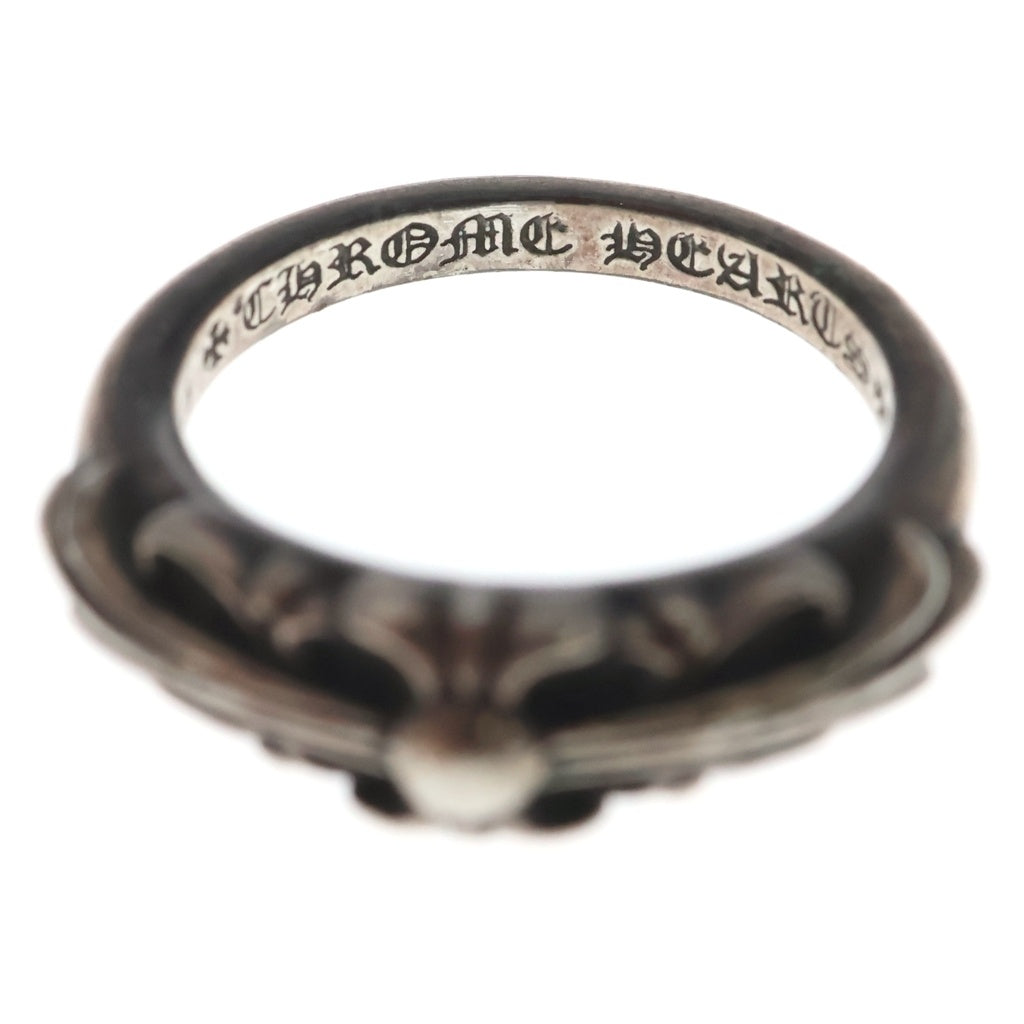 CHROME HEARTS(クロムハーツ) BABY CLASSIC ベイビークラシックフローラルクロスリング シルバー #12 BCA338