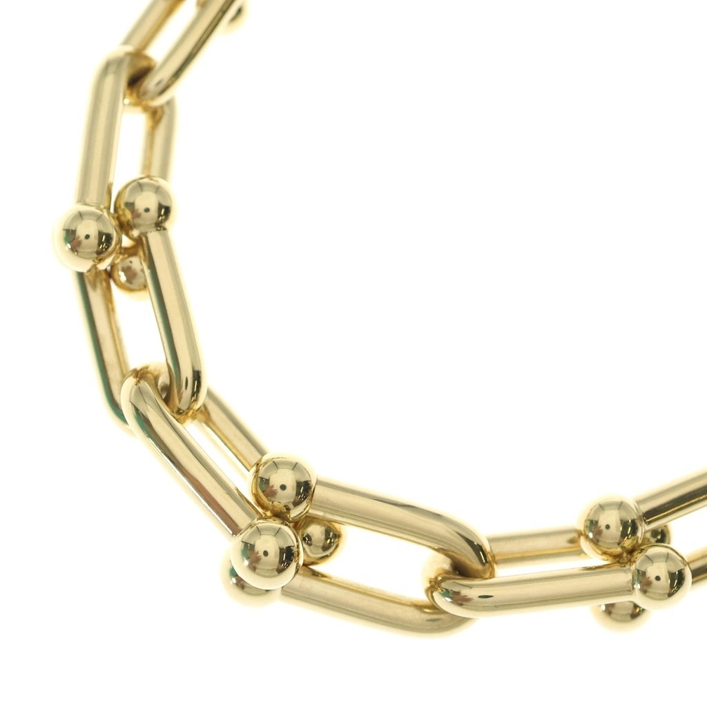 TIFFANY & Co.(ティファニー) ハードウェア グラジュエイテッド リンク チェーンネックレス K18YG イエローゴールド レディース