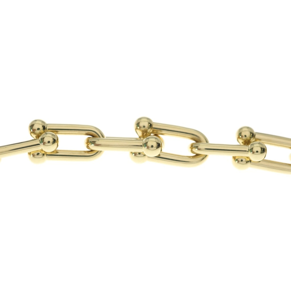 TIFFANY & Co.(ティファニー) ハードウェア グラジュエイテッド リンク チェーンネックレス K18YG イエローゴールド レディース
