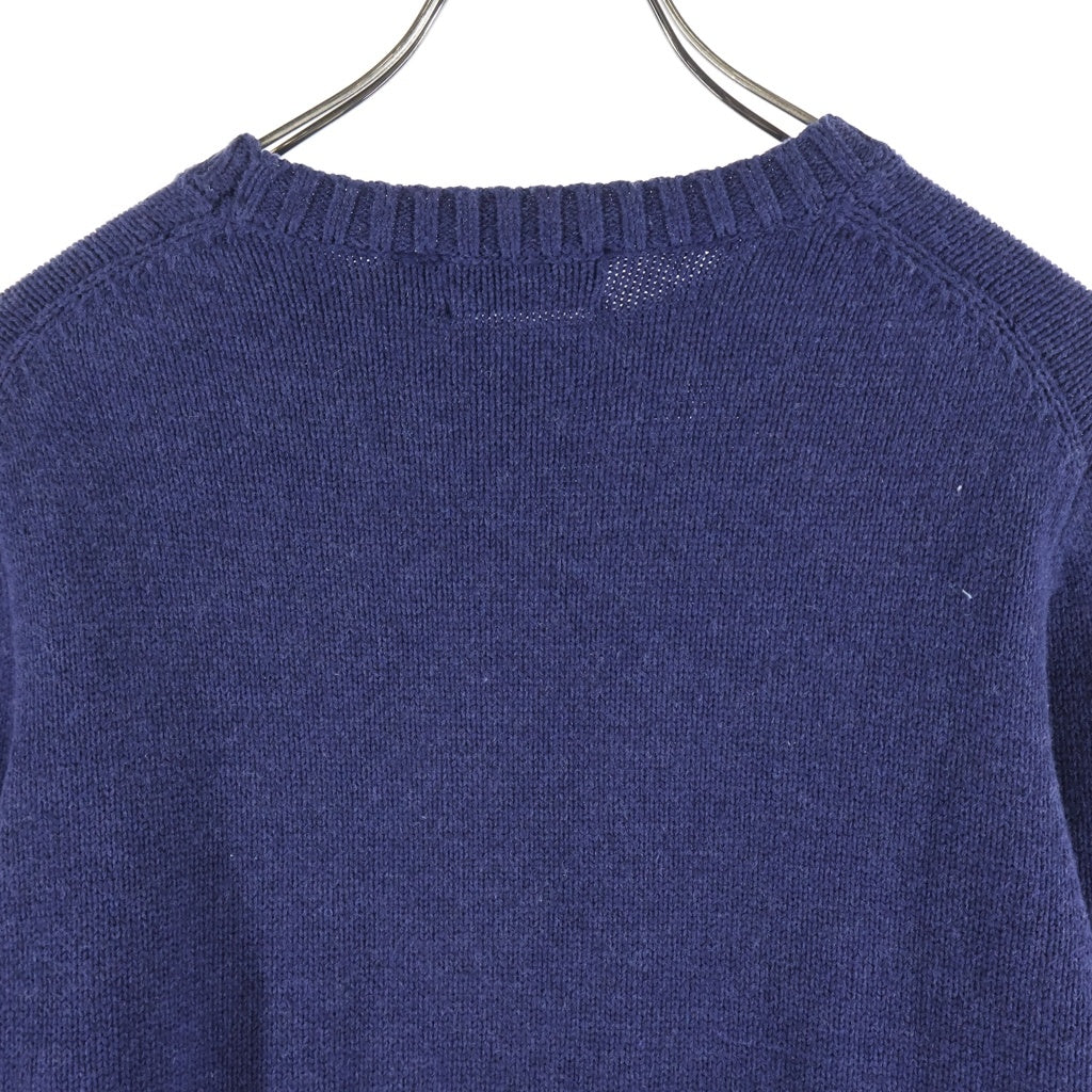 POLO RALPH LAUREN(ポロラルフローレン) Polo Bear Knit ポロベアニット セーター コットン ネイビー