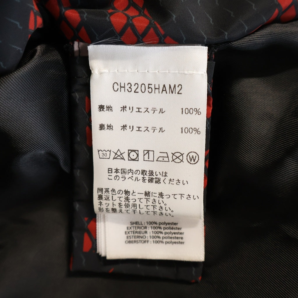 MICHAEL KORS(マイケルコース) Monogram Logo-Print Jacket モノグラム ロゴプリント ジップ フーディ ジャケット パーカー レッド/ブラック CH3205HAM2