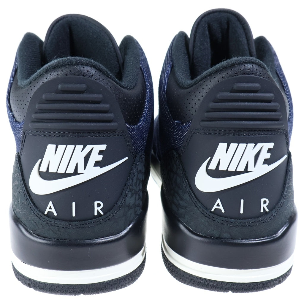 NIKE(ナイキ) ×Levi's AIR JORDAN 3 RETRO SP IH7959-400 リーバイス エアジョーダン3 レトロ ハイカットスニーカー インディゴ US10/28cm