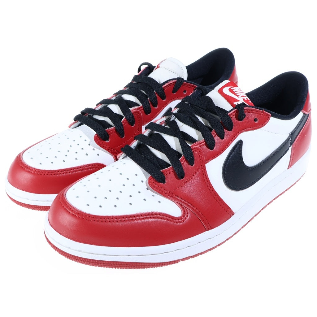 NIKE(ナイキ) AIR JORDAN 1 RETRO LOW OG CHICAGO HQ6998-600 エアジョーダン1 レトロ シカゴ ローカットスニーカー ホワイト/レッド US10/28cm