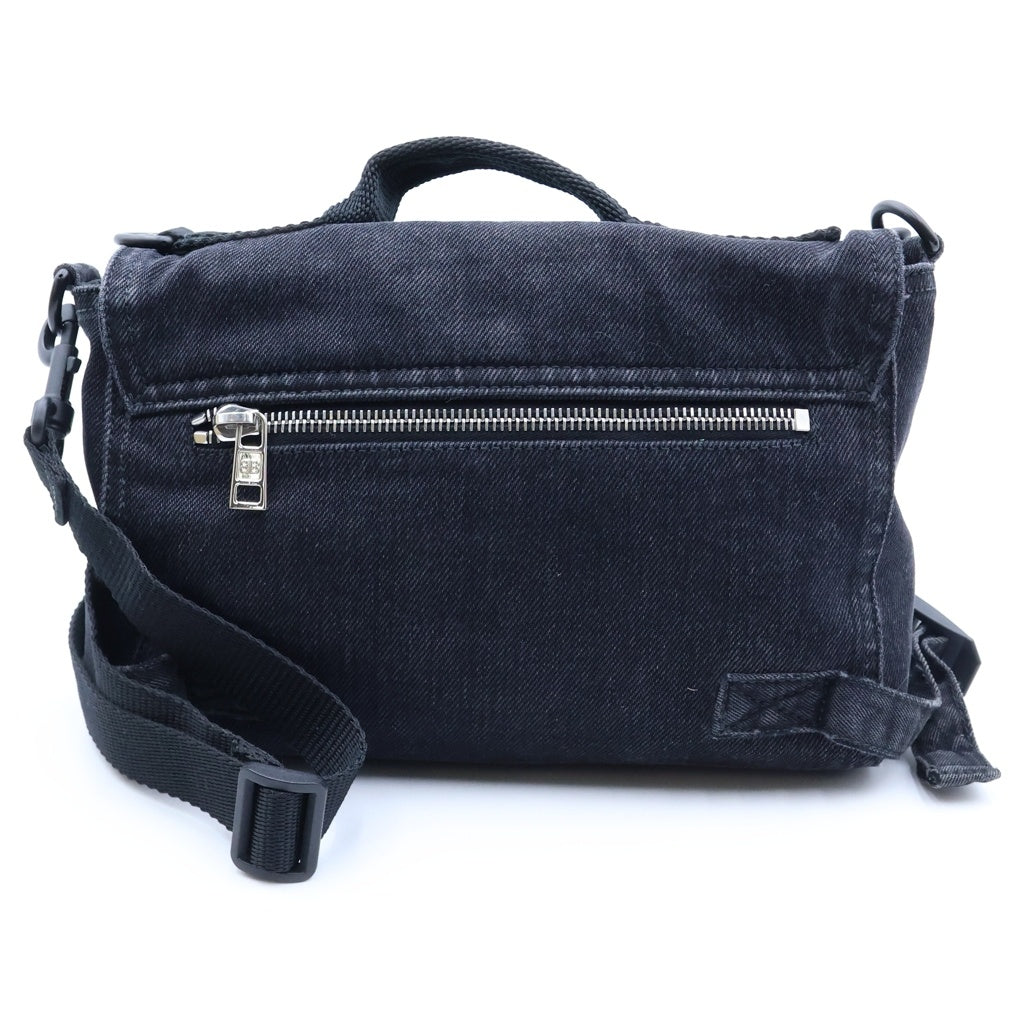 BALENCIAGA(バレンシアガ) Army Messenger Crossbody Bag アーミー メッセンジャー クロスボディ バッグ ブラック
