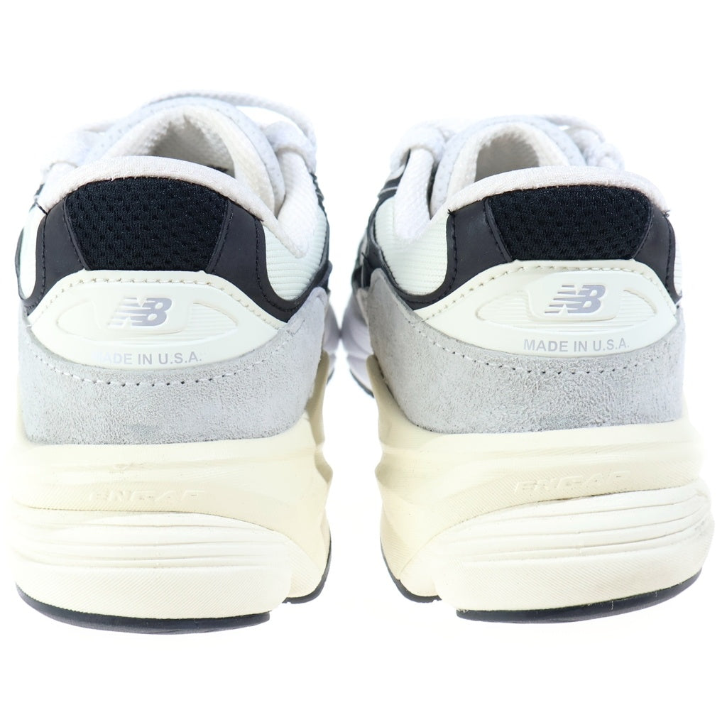 New Balance(ニューバランス) U990TG6 990V6 スウェード メッシュ ローカットスニーカー グレー/ブラック US8.5/26.5cm