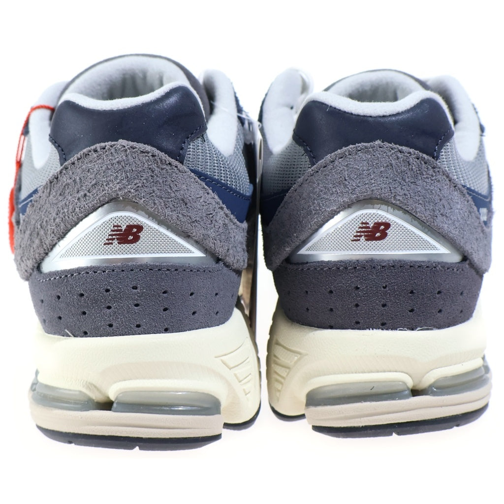 New Balance(ニューバランス) M2002REL スウェード メッシュ ローカットスニーカー グレー/ブラック US8.5/26.5cm