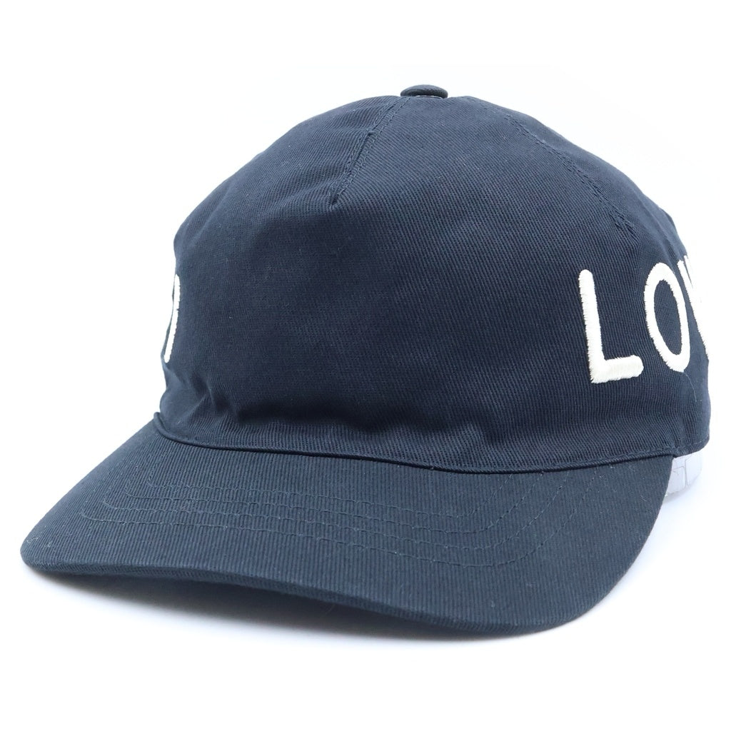 GUCCI(グッチ) エンブロイダリー ベースボールキャップ コットン ブラック 4789 48 3HD05 レディース
