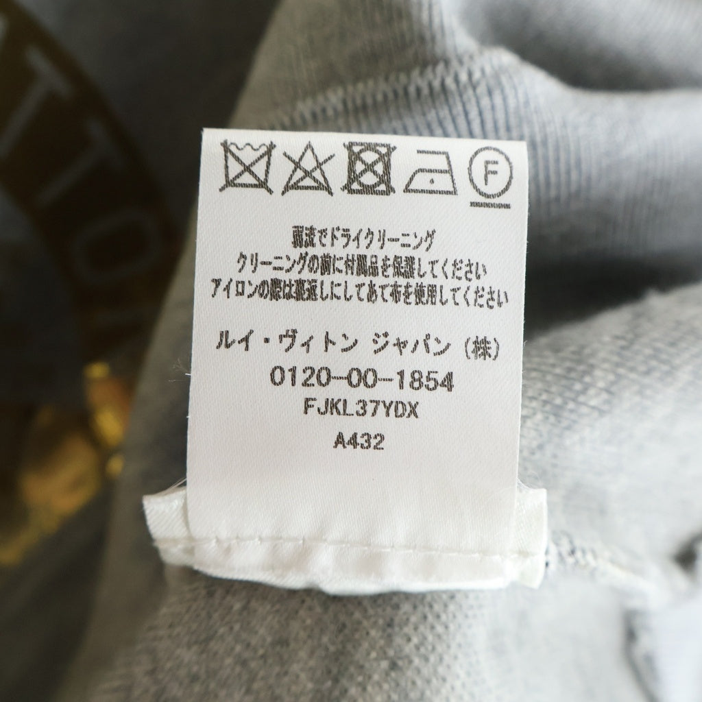LOUIS VUITTON(ルイヴィトン) シグネイチャー スリークウォーター クルーネックスウェットトレーナー グレー FJKL37YDX レディース