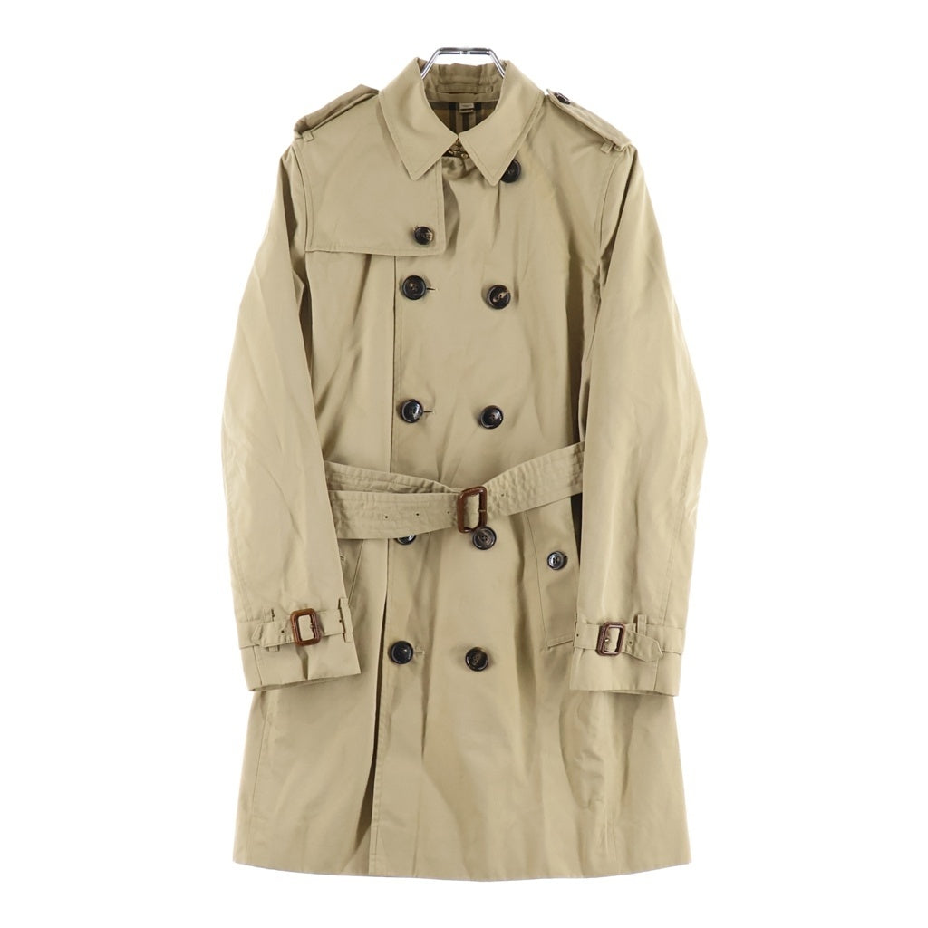 BURBERRY(バーバリー) 裏地ノヴァチェック トレンチコート コットン イタリア製 ベージュ ITGORCON25CIP レディース