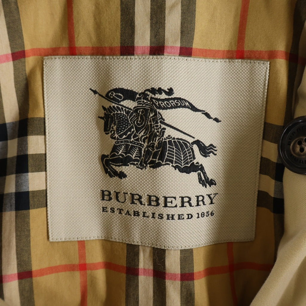 BURBERRY(バーバリー) 裏地ノヴァチェック トレンチコート コットン イタリア製 ベージュ ITGORCON25CIP レディース