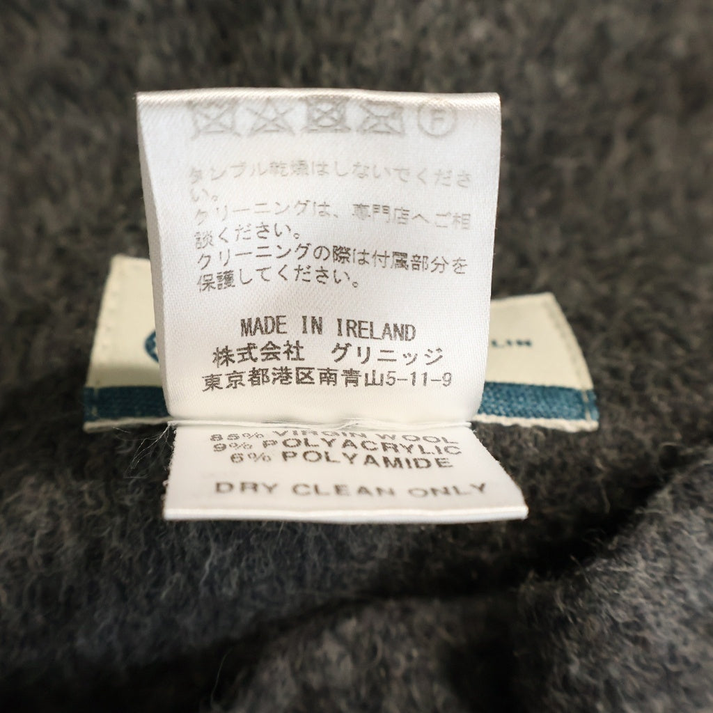 NO BRAND(ノーブランド) O'NEIL OF DUBLIN(オニールオブダブリン) ウールロングスカート アイルランド製 グレー 19082B レディース