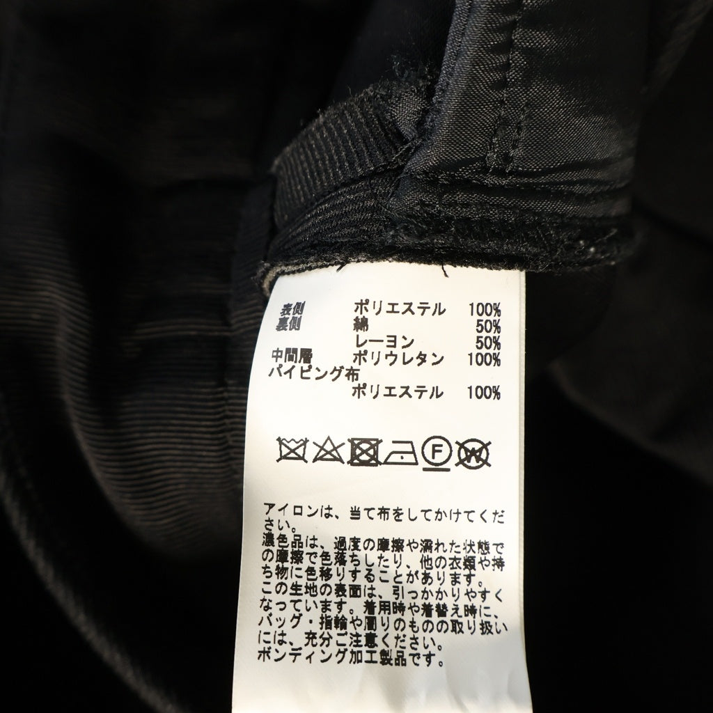 NO BRAND(ノーブランド) martinique(マルティニーク) 24AW ボンディングスカート ポリエステル ブラック A0343FS 428 レディース
