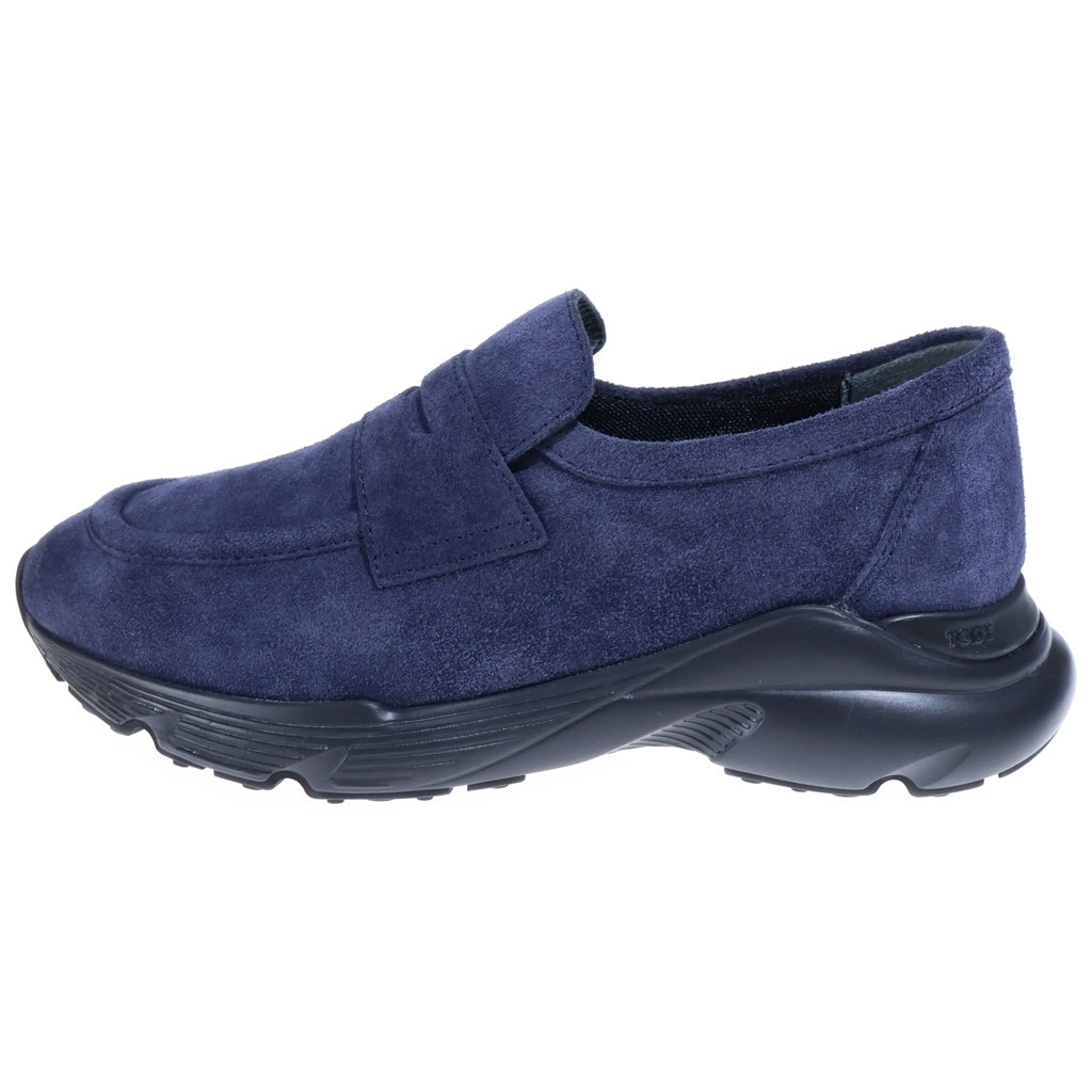 TOD'S(トッズ) 24SS Loafer Sneaker ローファースニーカー ロンハーマン別注 スエード モカシン シューズ ネイビー XXW54C0JC41RE0U801 レディース