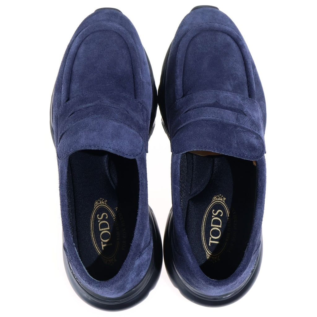 TOD'S(トッズ) 24SS Loafer Sneaker ローファースニーカー ロンハーマン別注 スエード モカシン シューズ ネイビー XXW54C0JC41RE0U801 レディース