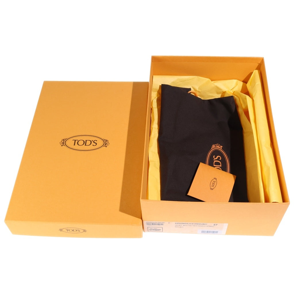 TOD'S(トッズ) 24SS Loafer Sneaker ローファースニーカー ロンハーマン別注 スエード モカシン シューズ ネイビー XXW54C0JC41RE0U801 レディース