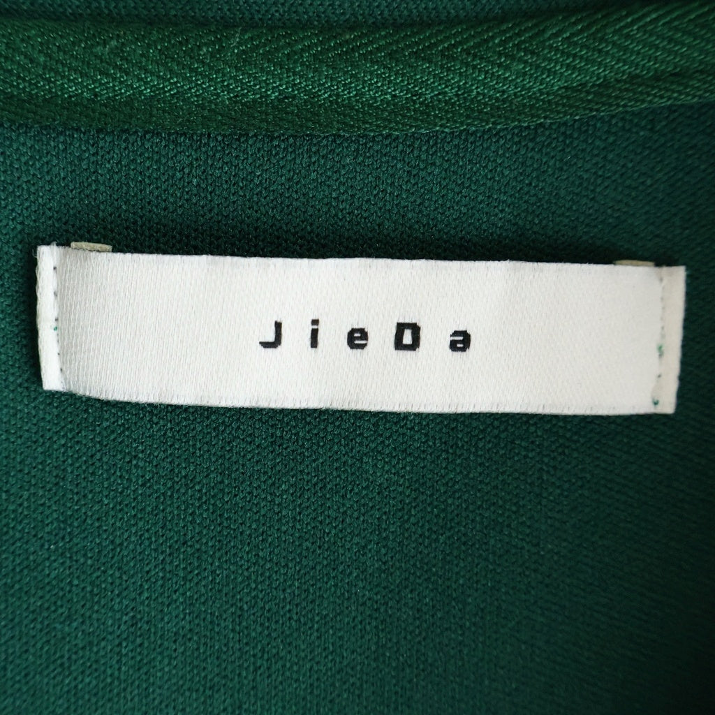 Jieda(ジエダ) 5 STRIPE JERSEY TOP 5ストライプ ジャージートップ ジップアップ トラックジャケット ジャージ グリーン jie-22w-CT06