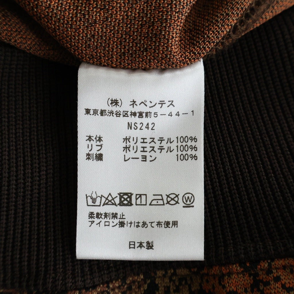 Needles(ニードルス) 23AW TRACK JACKET パピヨン刺繍 ジップアップ トラックジャケット マルチ NS242