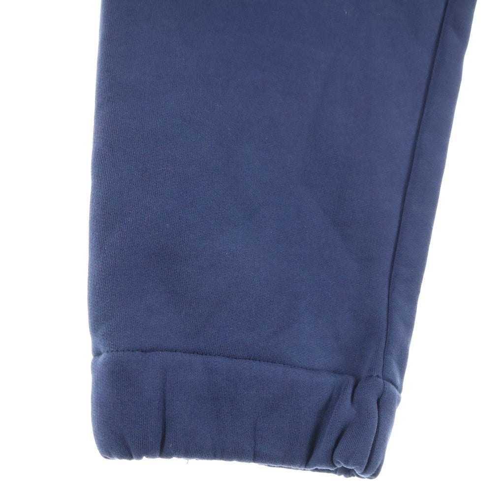 BURBERRY LONDON(バーバリーロンドン) Crest Embroidered Sweatpants クレスト エンブロイダリー スウェット ジョガー ロングパンツ ネイビー