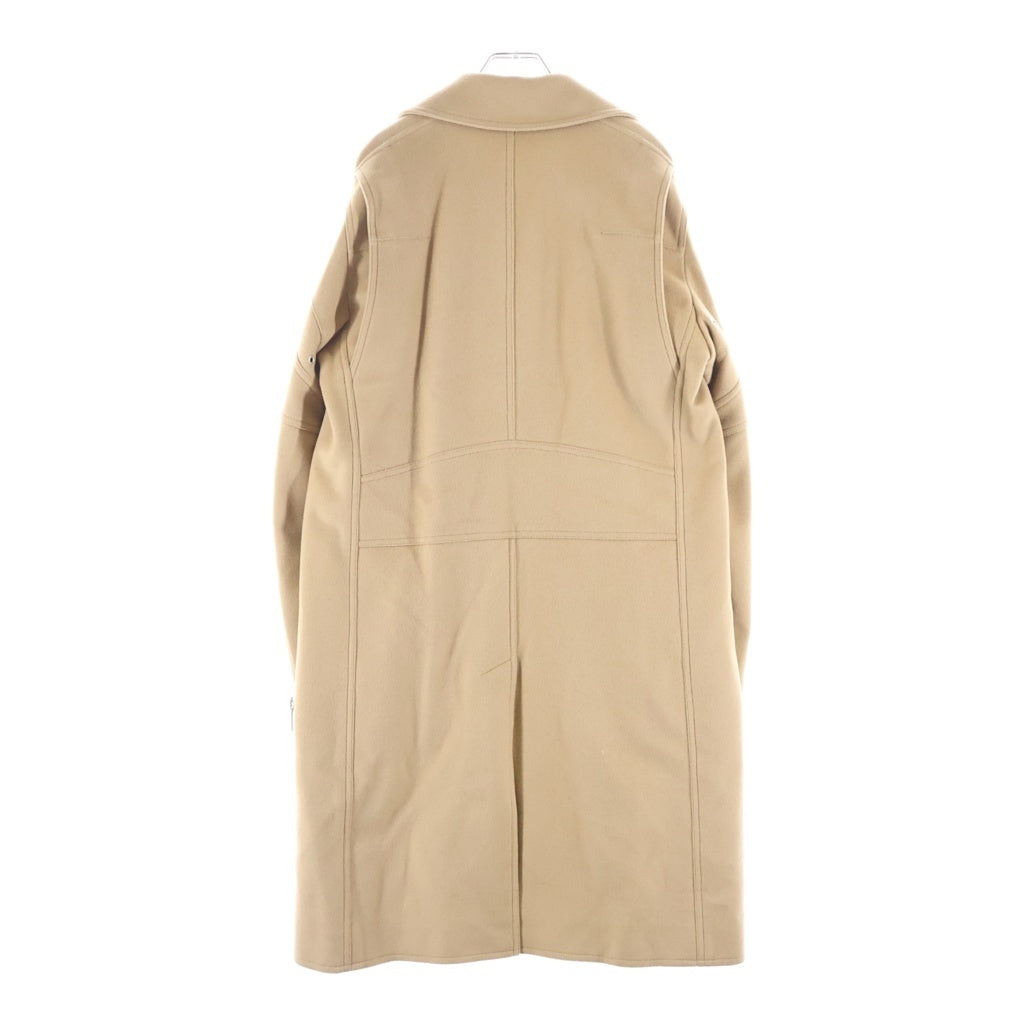 Dior HOMME(ディオールオム) カシミヤ混 ウール ダブルライダース コート ベージュ 633C317A3183