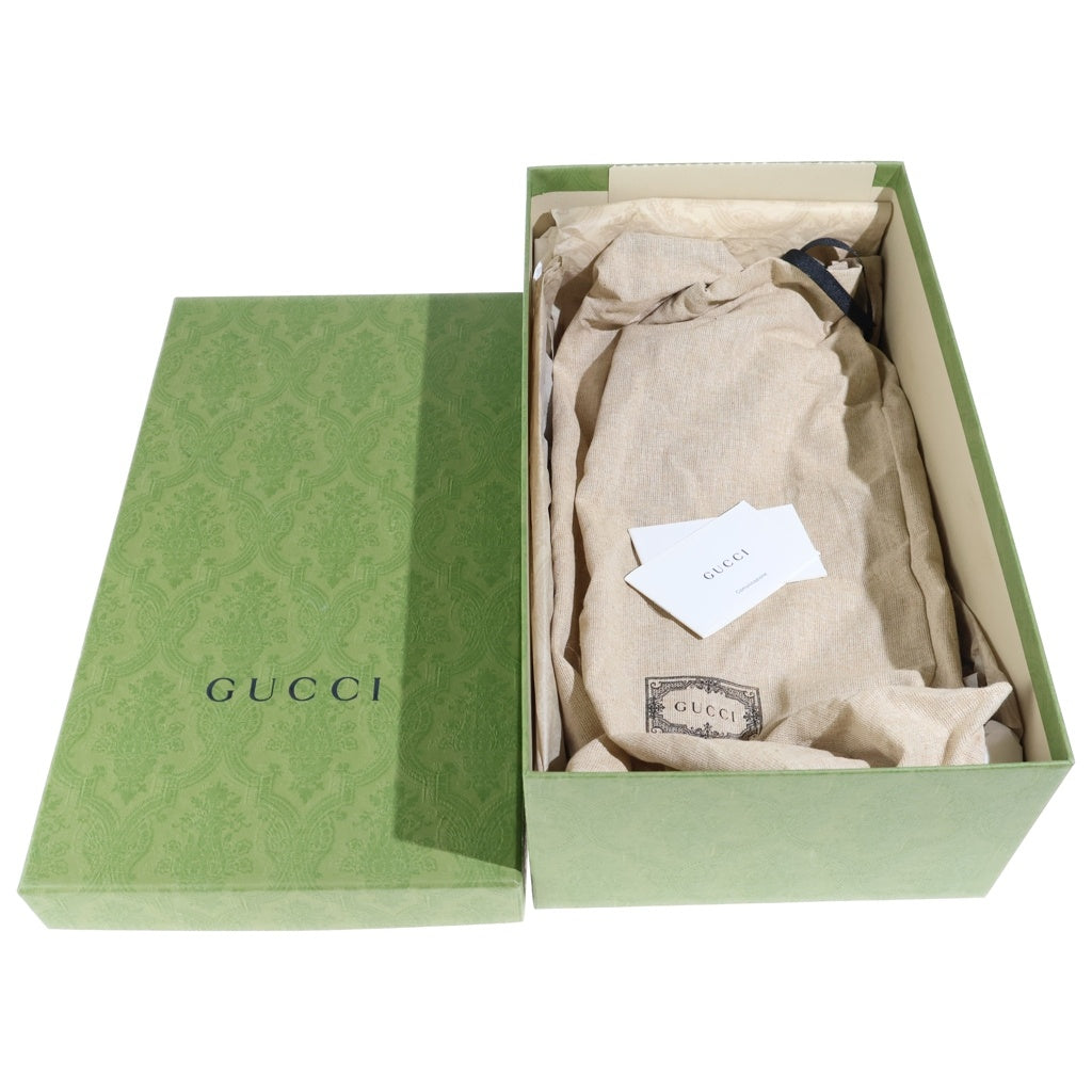 GUCCI(グッチ) ホースビット レザーローファー ブラック 776660