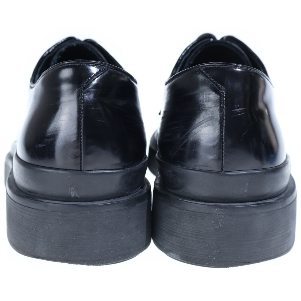 PRADA(プラダ) レザーレースアップ ドレスアップシューズ ダービーシューズ ブラック 2EE311