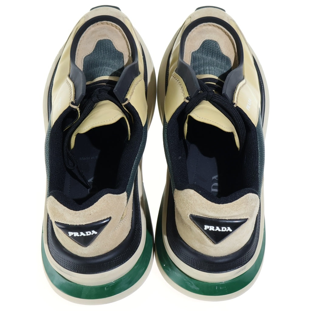 PRADA(プラダ) SYSTEM SNEAKER システム ローカットスニーカー ベージュ 2EG424