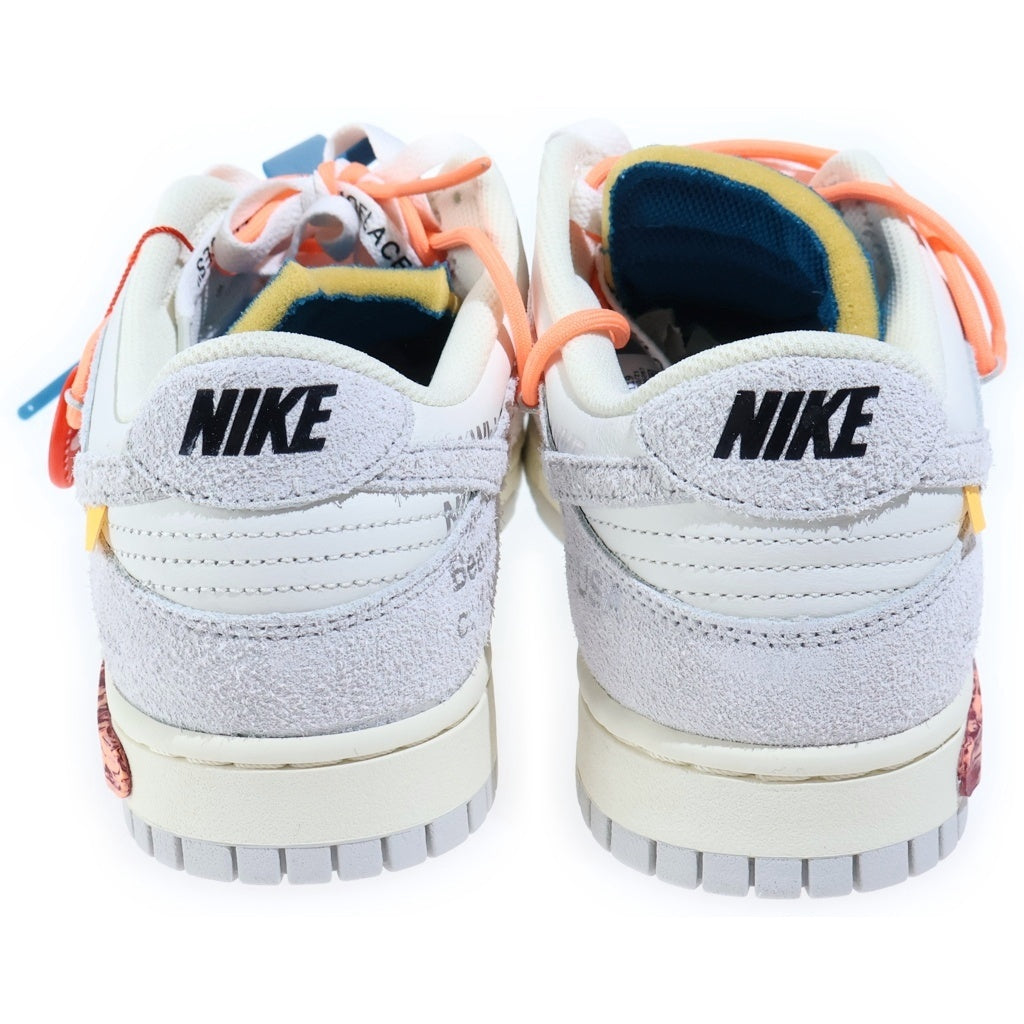 OFF-WHITE(オフホワイト) ×OFF-WHITE DUNK LOW 1 of 50 Lot19 オフホワイト ダンク ロット19 ローカットスニーカー ホワイト US10.5/28.5cm DJ0950-119