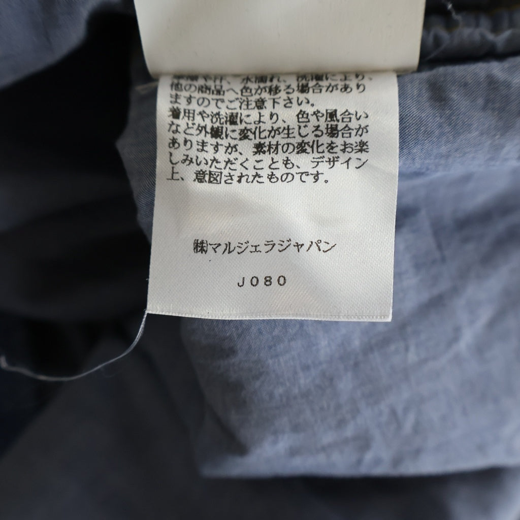 Maison Margiela(メゾンマルジェラ) 19AW DENIM SHIRT BLOUSON オーバーサイズ デニムシャツ ジャケット ブルゾン インディゴ S50DL0402 S30514
