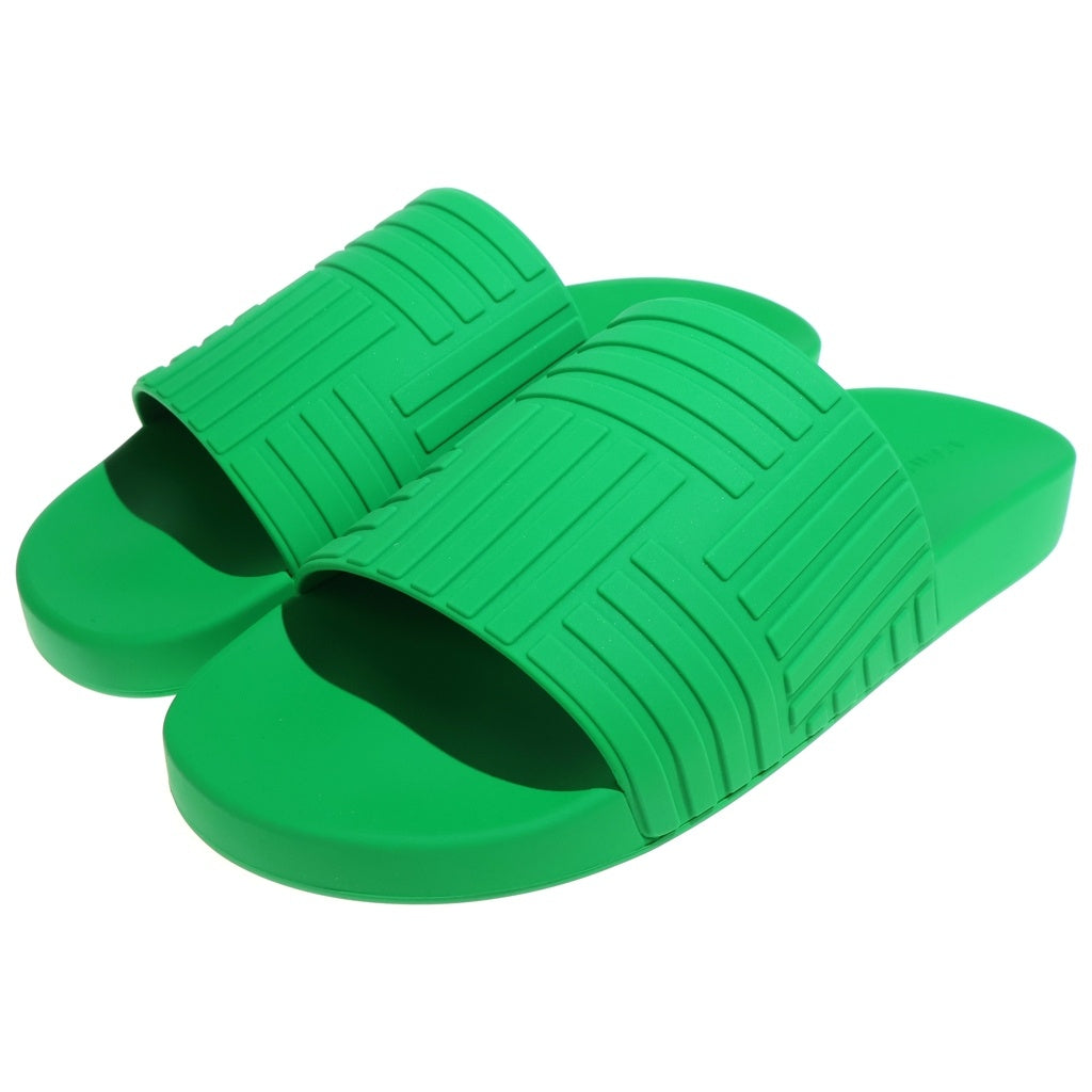 BOTTEGA VENETA(ボッテガヴェネタ) SLIDER SANDAL ラバー スライドサンダル グリーン 690105
