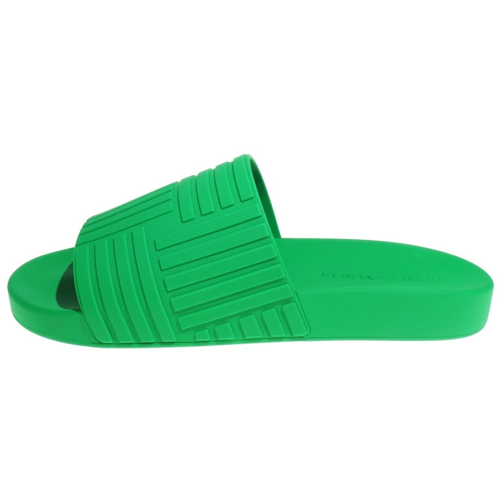 BOTTEGA VENETA(ボッテガヴェネタ) SLIDER SANDAL ラバー スライドサンダル グリーン 690105
