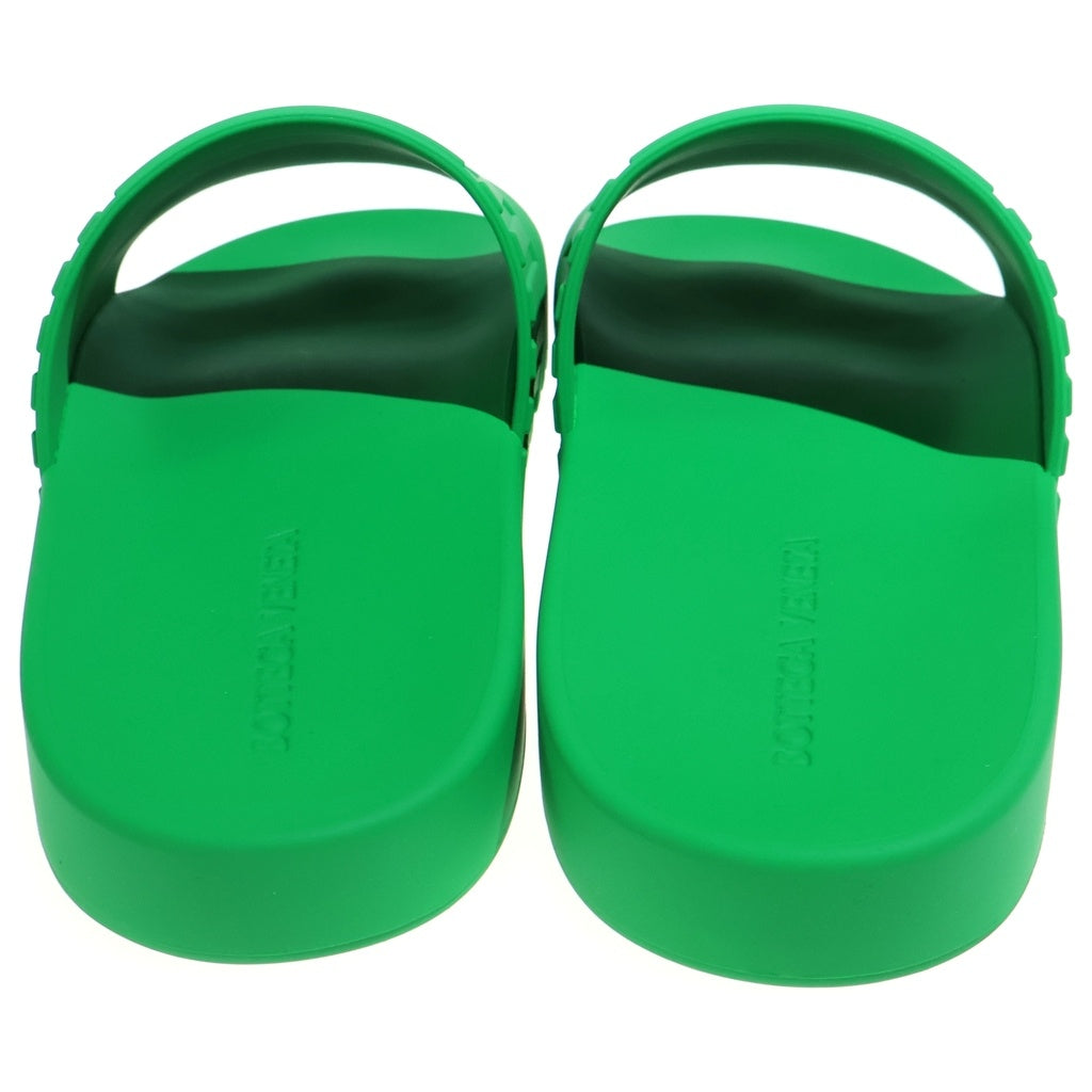 BOTTEGA VENETA(ボッテガヴェネタ) SLIDER SANDAL ラバー スライドサンダル グリーン 690105