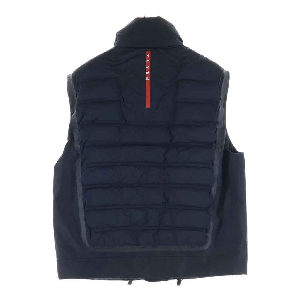 PRADA(プラダ) 21AW Extreme-Tex Down Vest エクストリームテックス リサイクルポリエステル ダウンベスト ブラック SGB880
