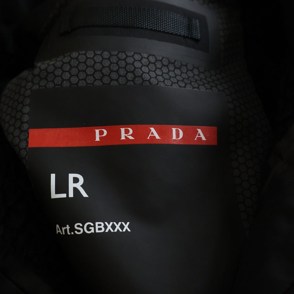PRADA(プラダ) 21AW Extreme-Tex Down Vest エクストリームテックス リサイクルポリエステル ダウンベスト ブラック SGB880