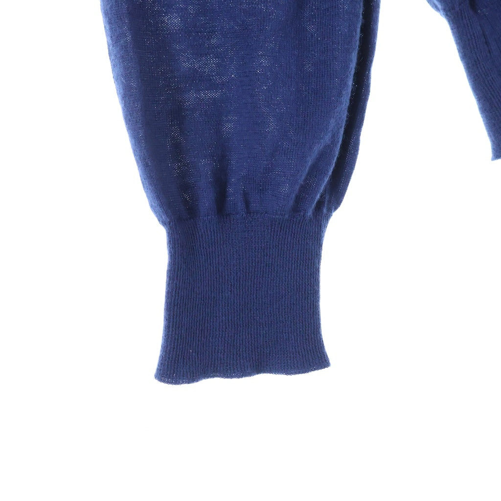 PRADA(プラダ) CASHMERE CARDIGAN カシミア カーディガン ブルー UMC310