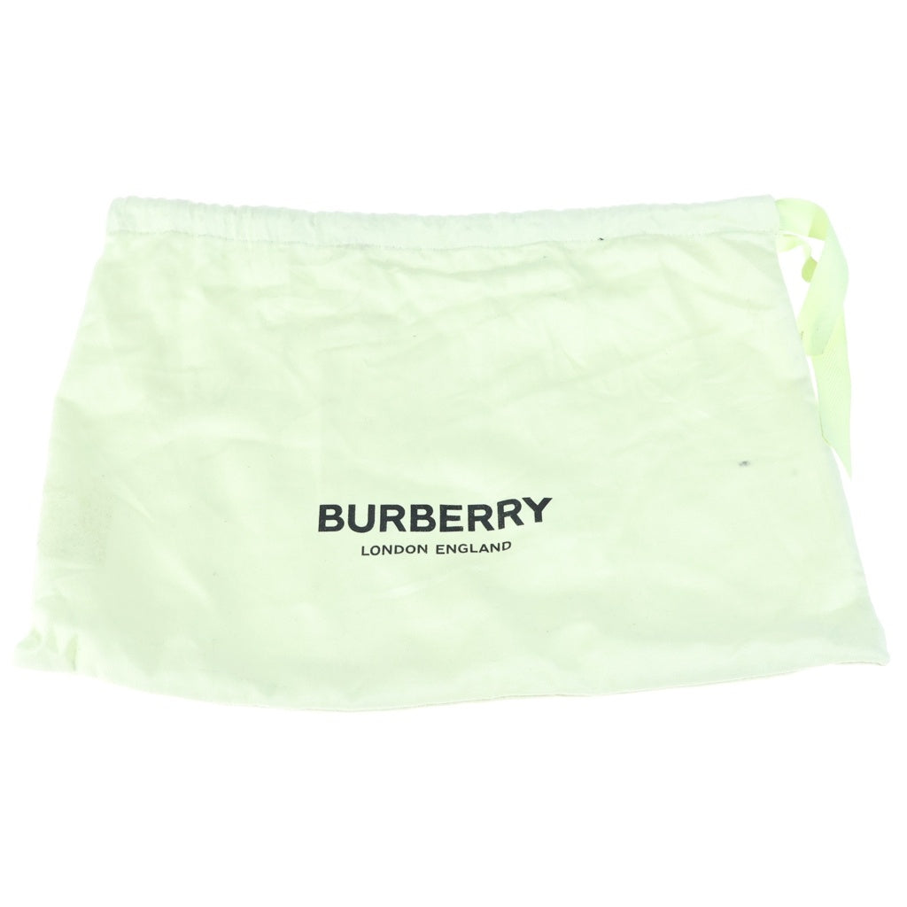 BURBERRY(バーバリー) ノバチェック スウェード ローカットスニーカー ブラック/ベージュ