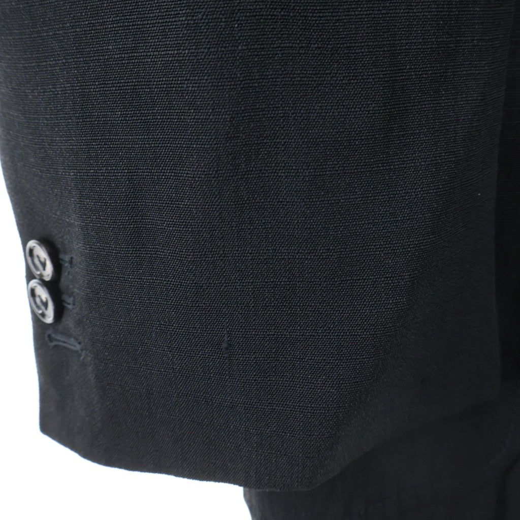 BOTTEGA VENETA(ボッテガヴェネタ) 1B シルク混 テーラードジャケット ブラック 752524 V2U10