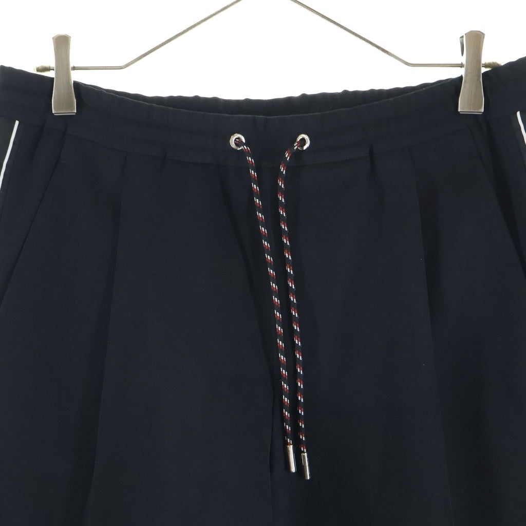 DIOR(ディオール) ATELIER アトリエ サイドロゴテープ ドローコード ジョガーパンツ ブラック 863C155E4211