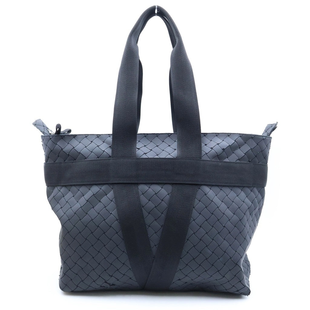 BOTTEGA VENETA(ボッテガヴェネタ) ニューラバー イントレチャート スコルピート トートバッグ ブラック 651681
