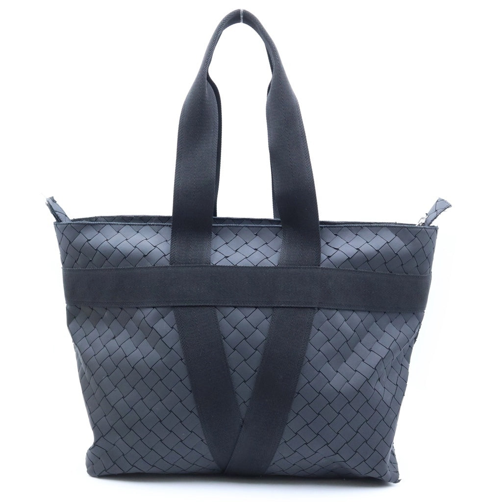 BOTTEGA VENETA(ボッテガヴェネタ) ニューラバー イントレチャート スコルピート トートバッグ ブラック 651681