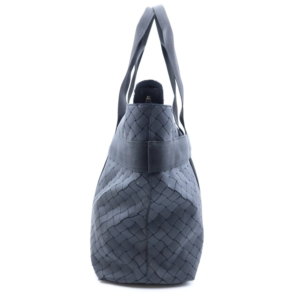 BOTTEGA VENETA(ボッテガヴェネタ) ニューラバー イントレチャート スコルピート トートバッグ ブラック 651681