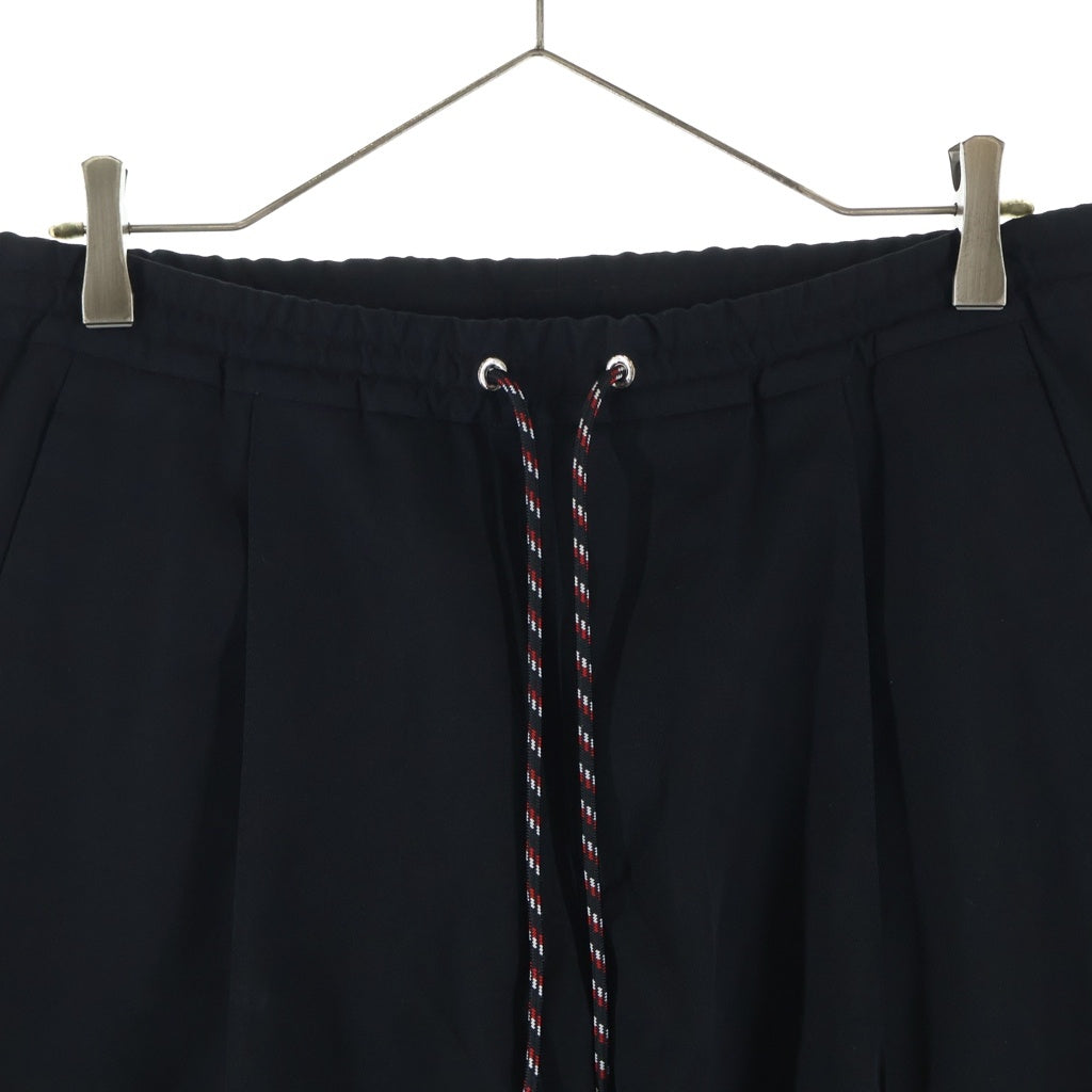 Dior HOMME(ディオールオム) コントラストパネル イージースラックスパンツ ジョガーパンツ ブラック 763C183V3971