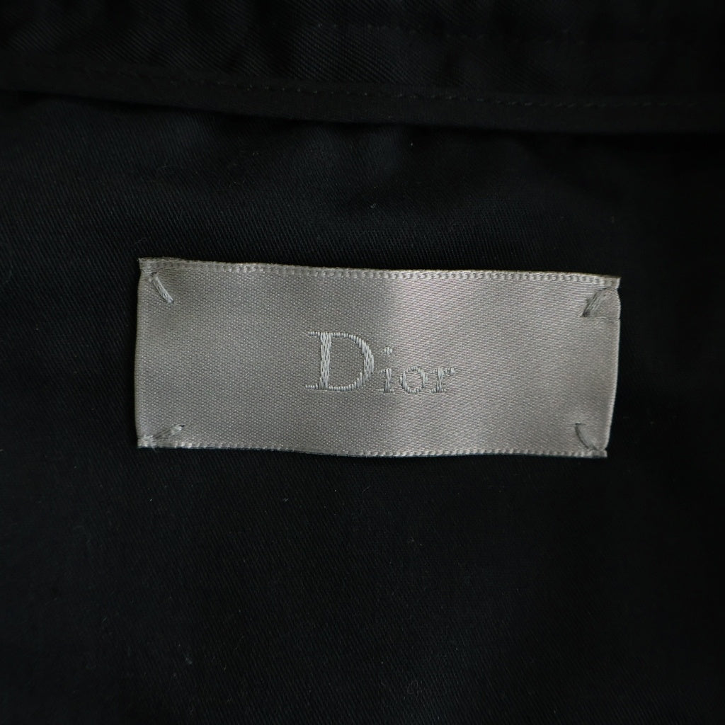 Dior HOMME(ディオールオム) コントラストパネル イージースラックスパンツ ジョガーパンツ ブラック 763C183V3971