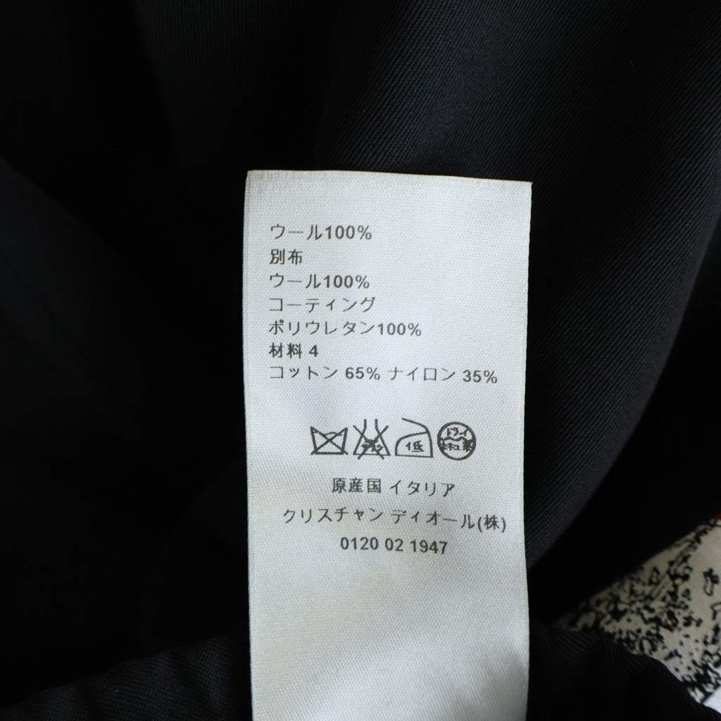 Dior HOMME(ディオールオム) コントラストパネル イージースラックスパンツ ジョガーパンツ ブラック 763C183V3971